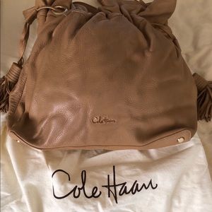 Cole haan tan bag
